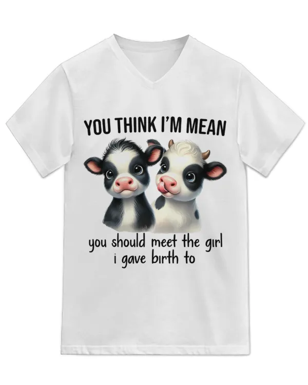 Unisex Jersey SS V-Neck T-Shirt