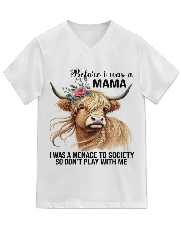 Unisex Jersey SS V-Neck T-Shirt
