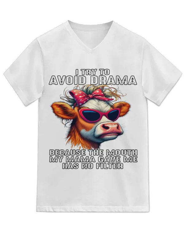 Unisex Jersey SS V-Neck T-Shirt