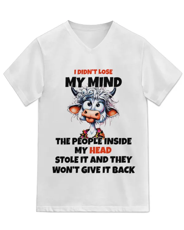 Unisex Jersey SS V-Neck T-Shirt