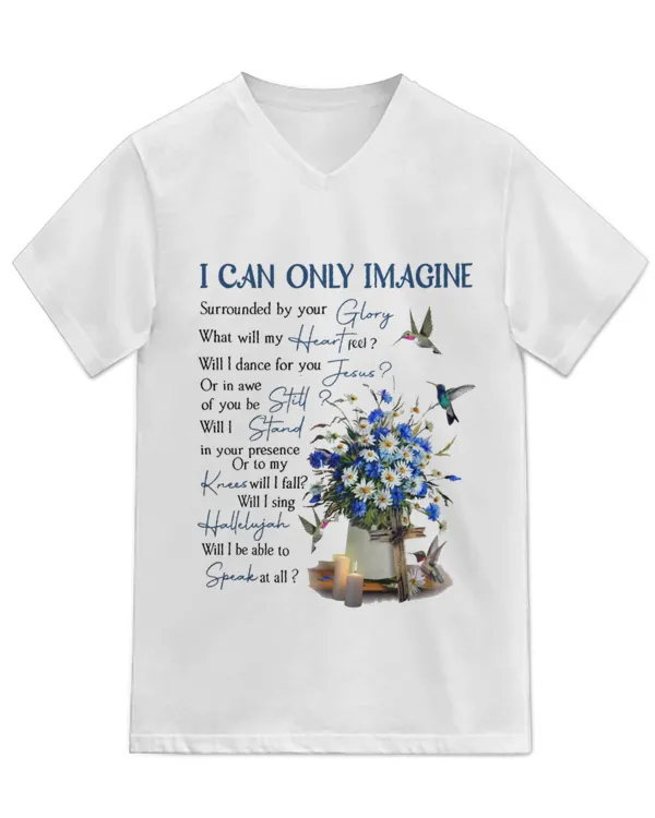 Unisex Jersey SS V-Neck T-Shirt