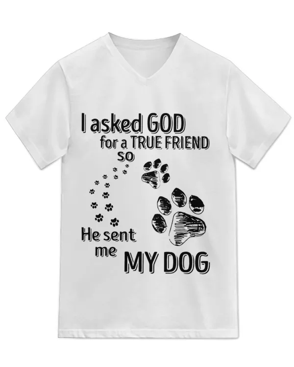 Unisex Jersey SS V-Neck T-Shirt