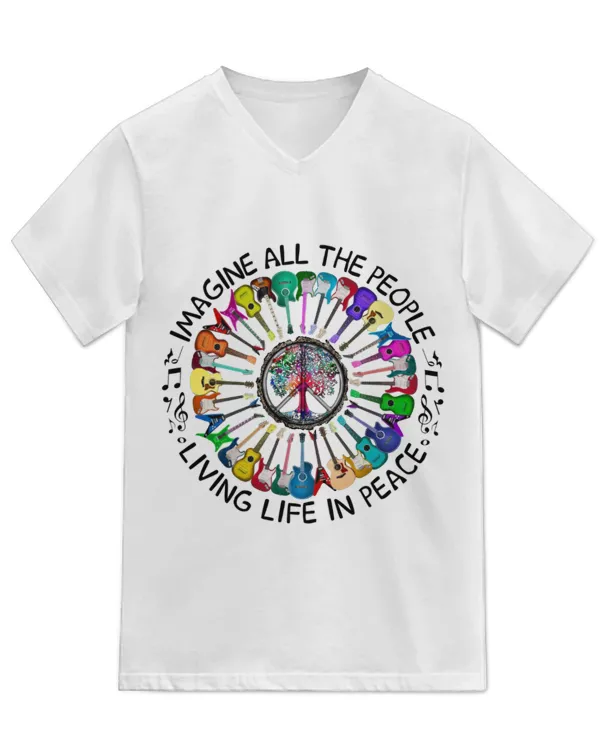 Unisex Jersey SS V-Neck T-Shirt