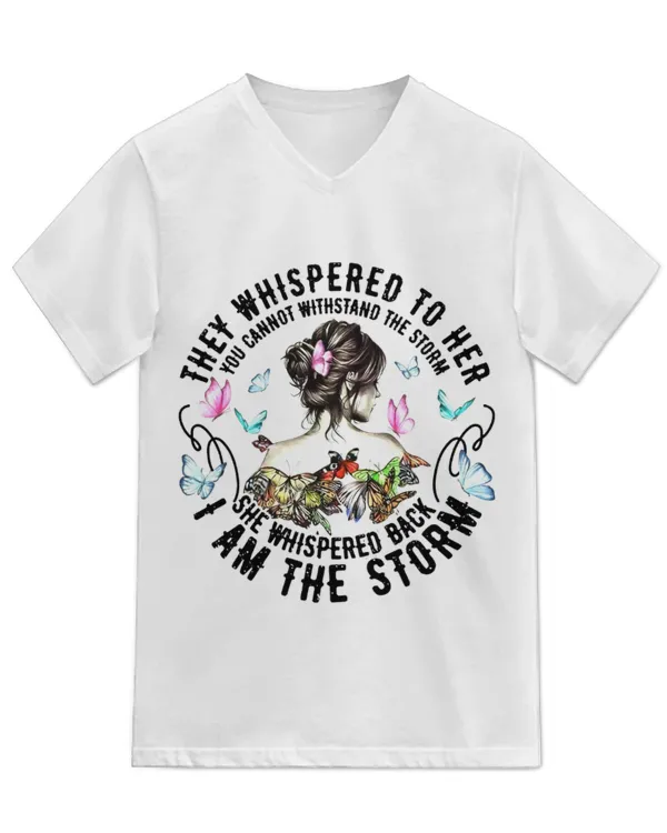 Unisex Jersey SS V-Neck T-Shirt