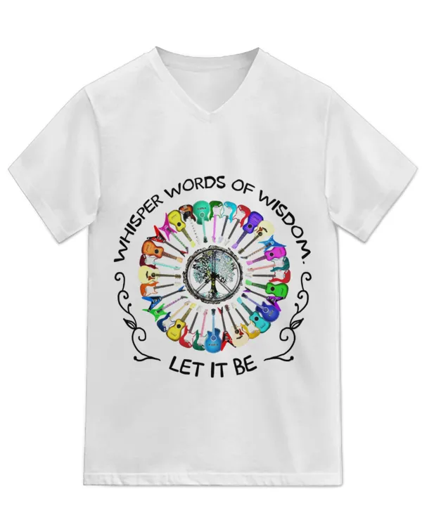 Unisex Jersey SS V-Neck T-Shirt