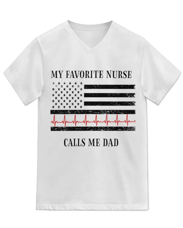 Unisex Jersey SS V-Neck T-Shirt