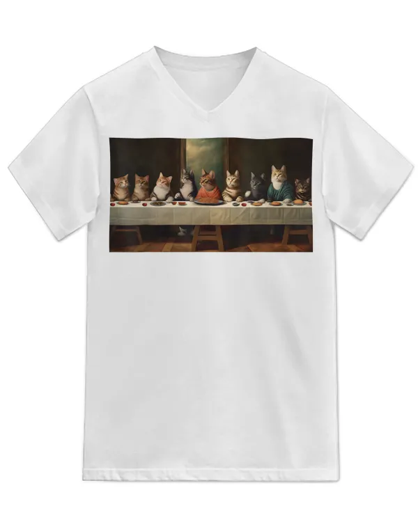 Unisex Jersey SS V-Neck T-Shirt
