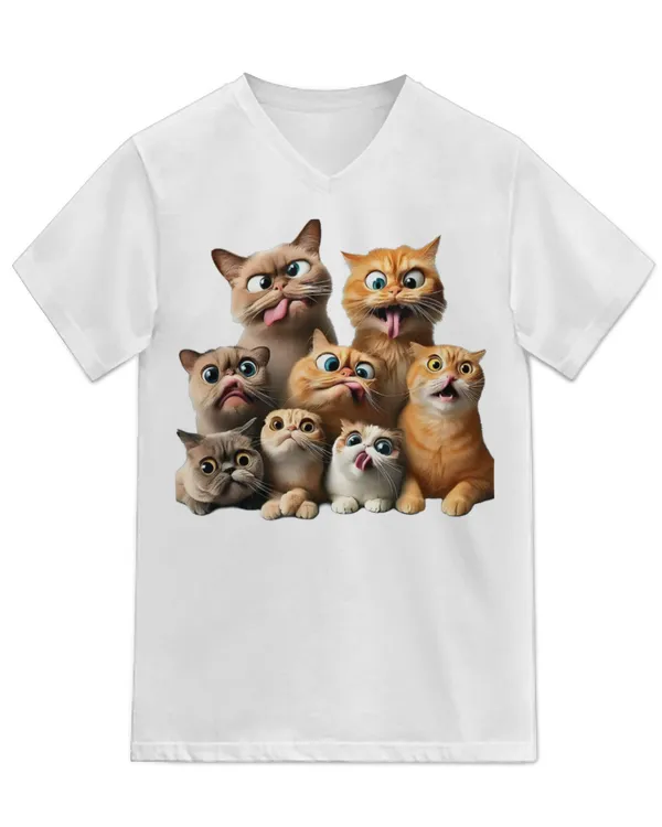 Unisex Jersey SS V-Neck T-Shirt