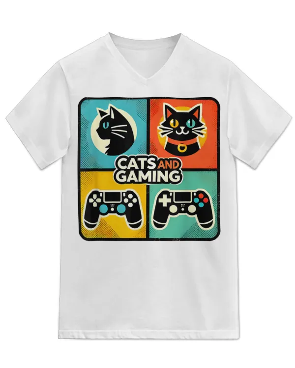 Unisex Jersey SS V-Neck T-Shirt