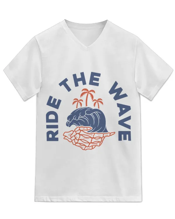 Unisex Jersey SS V-Neck T-Shirt