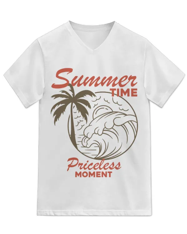 Unisex Jersey SS V-Neck T-Shirt