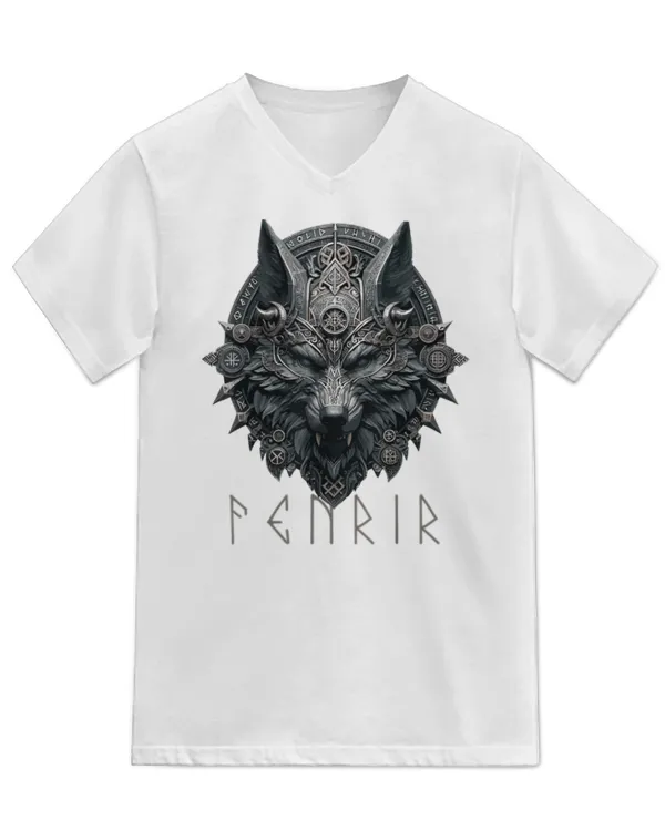 Unisex Jersey SS V-Neck T-Shirt