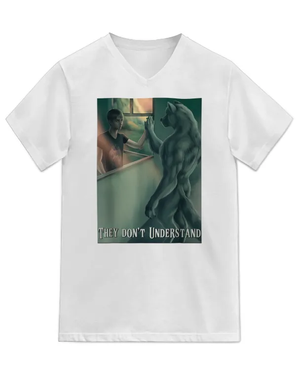 Unisex Jersey SS V-Neck T-Shirt