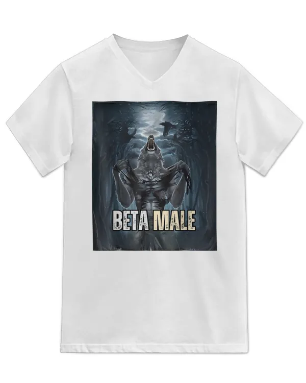 Unisex Jersey SS V-Neck T-Shirt