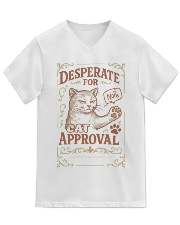 Unisex Jersey SS V-Neck T-Shirt