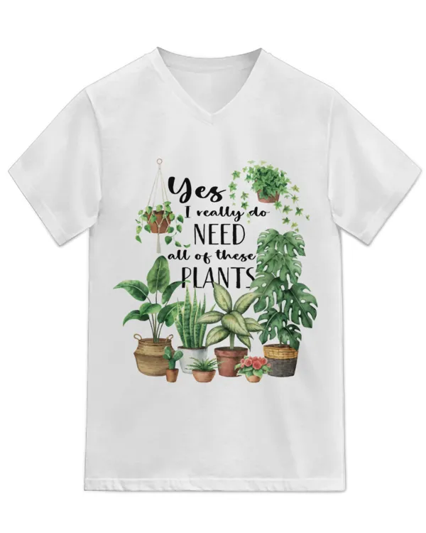 Unisex Jersey SS V-Neck T-Shirt