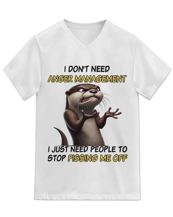 Unisex Jersey SS V-Neck T-Shirt