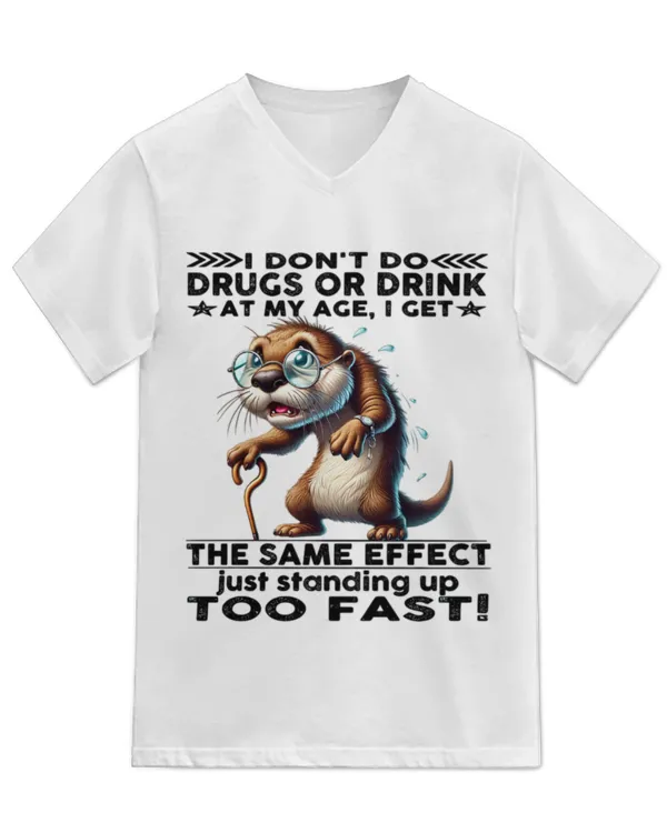 Unisex Jersey SS V-Neck T-Shirt