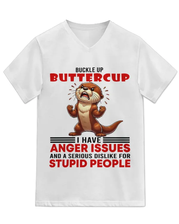 Unisex Jersey SS V-Neck T-Shirt