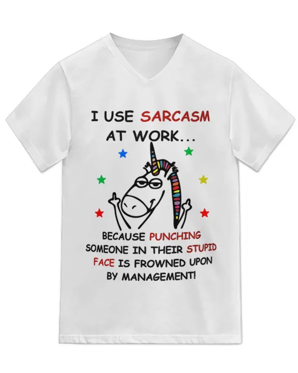 Unisex Jersey SS V-Neck T-Shirt