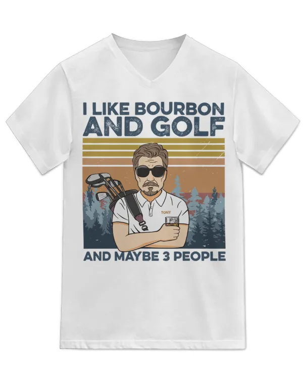 Unisex Jersey SS V-Neck T-Shirt