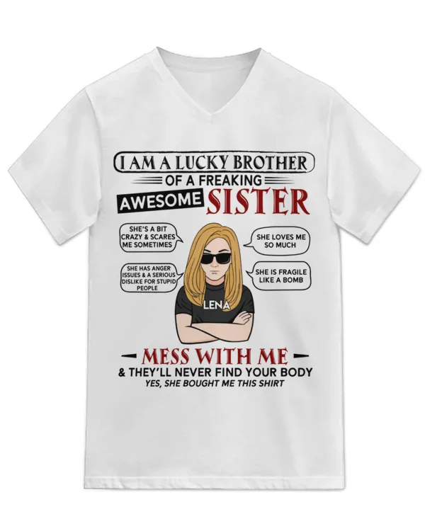 Unisex Jersey SS V-Neck T-Shirt