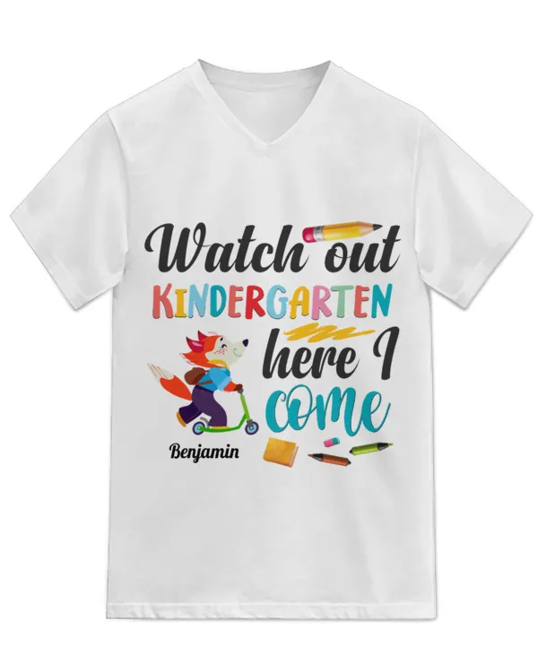 Unisex Jersey SS V-Neck T-Shirt