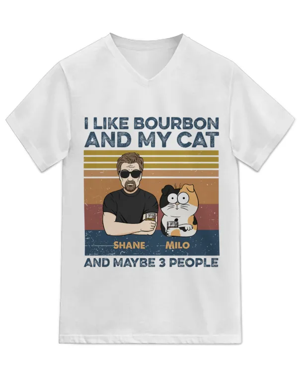 Unisex Jersey SS V-Neck T-Shirt