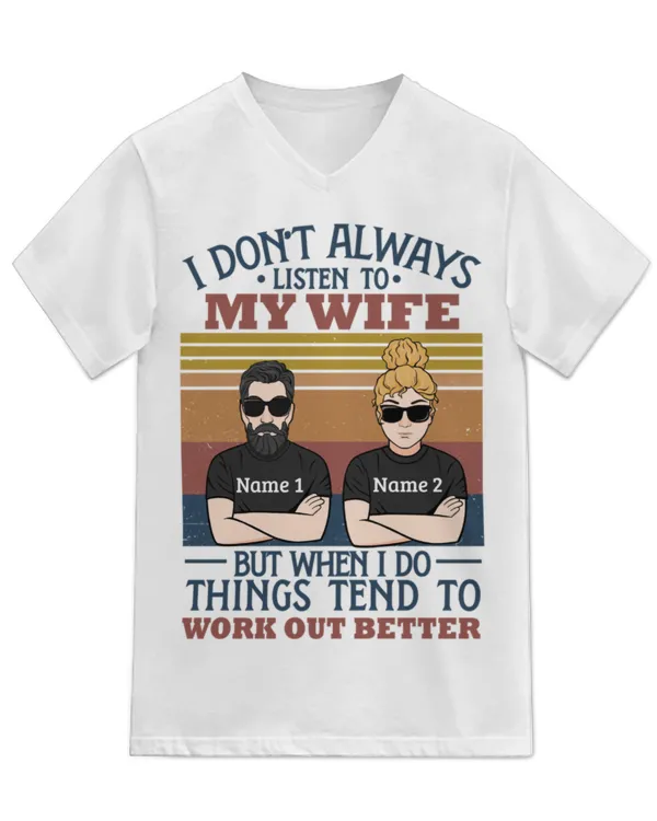 Unisex Jersey SS V-Neck T-Shirt