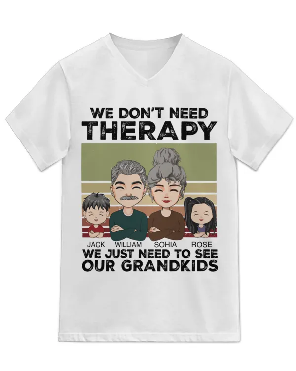 Unisex Jersey SS V-Neck T-Shirt