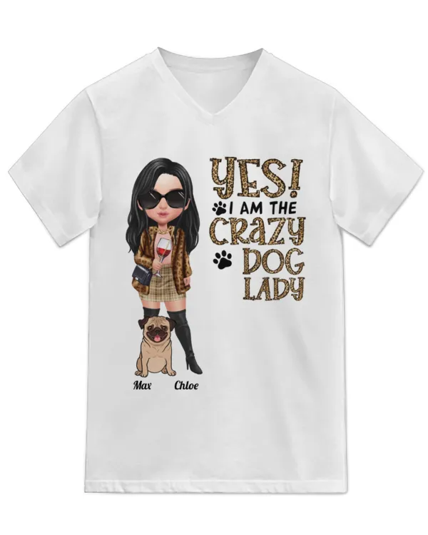 Unisex Jersey SS V-Neck T-Shirt