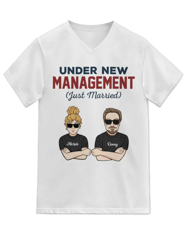 Unisex Jersey SS V-Neck T-Shirt