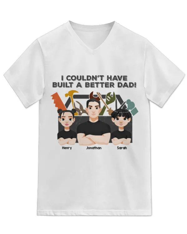 Unisex Jersey SS V-Neck T-Shirt