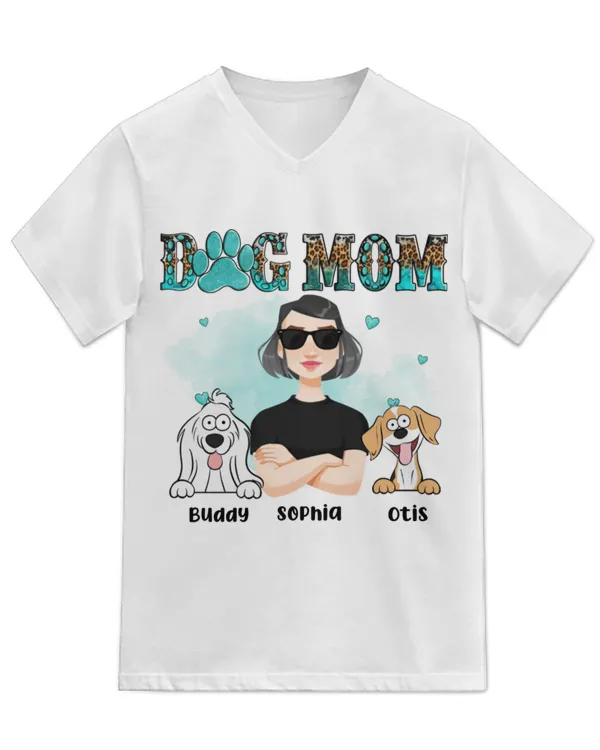 Unisex Jersey SS V-Neck T-Shirt