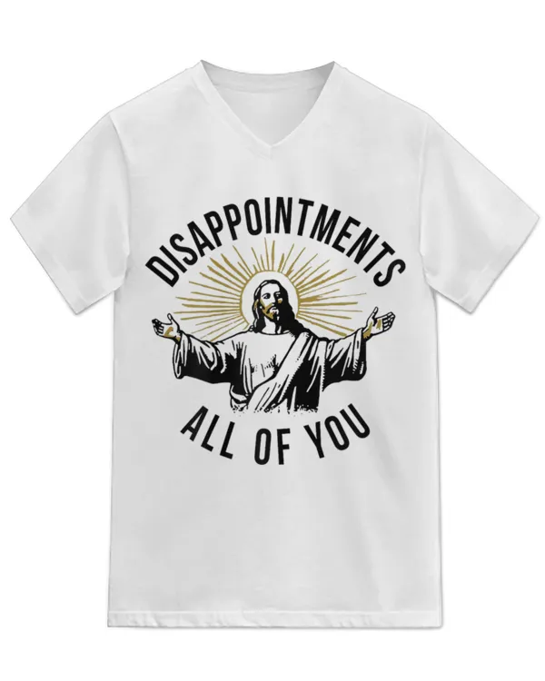 Unisex Jersey SS V-Neck T-Shirt