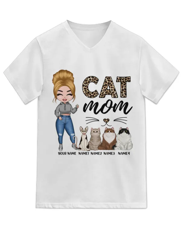 Unisex Jersey SS V-Neck T-Shirt