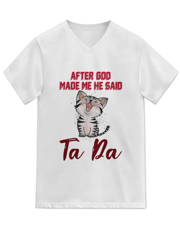 Unisex Jersey SS V-Neck T-Shirt