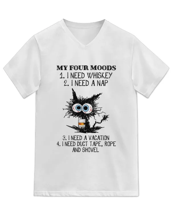 Unisex Jersey SS V-Neck T-Shirt