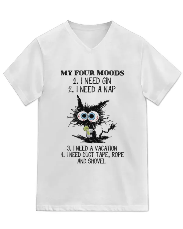 Unisex Jersey SS V-Neck T-Shirt