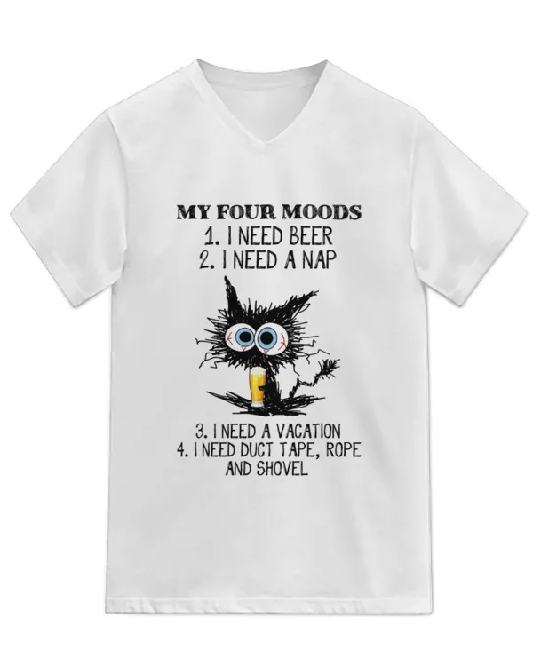 Unisex Jersey SS V-Neck T-Shirt