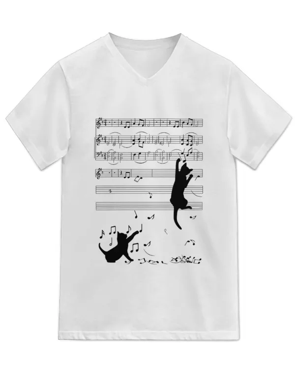 Unisex Jersey SS V-Neck T-Shirt