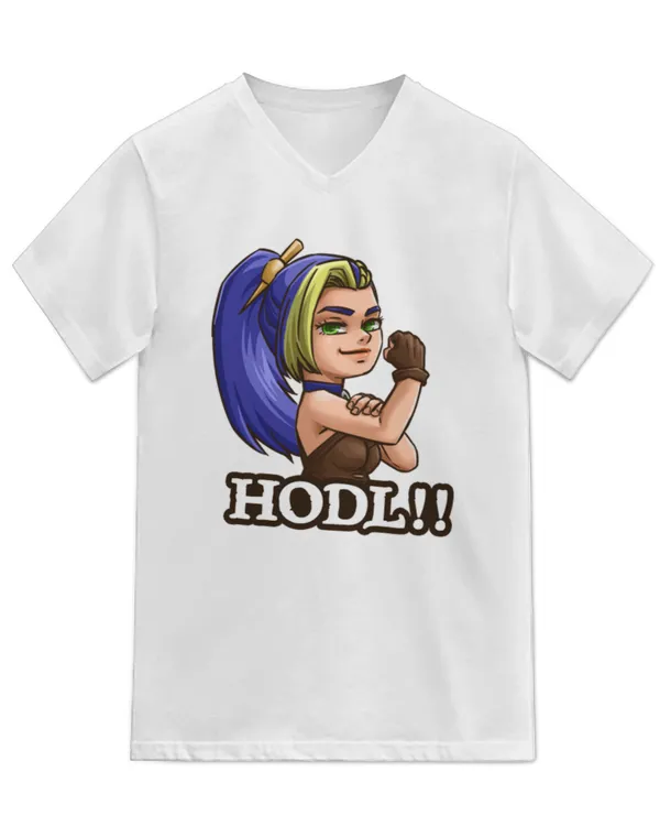 Unisex Jersey SS V-Neck T-Shirt