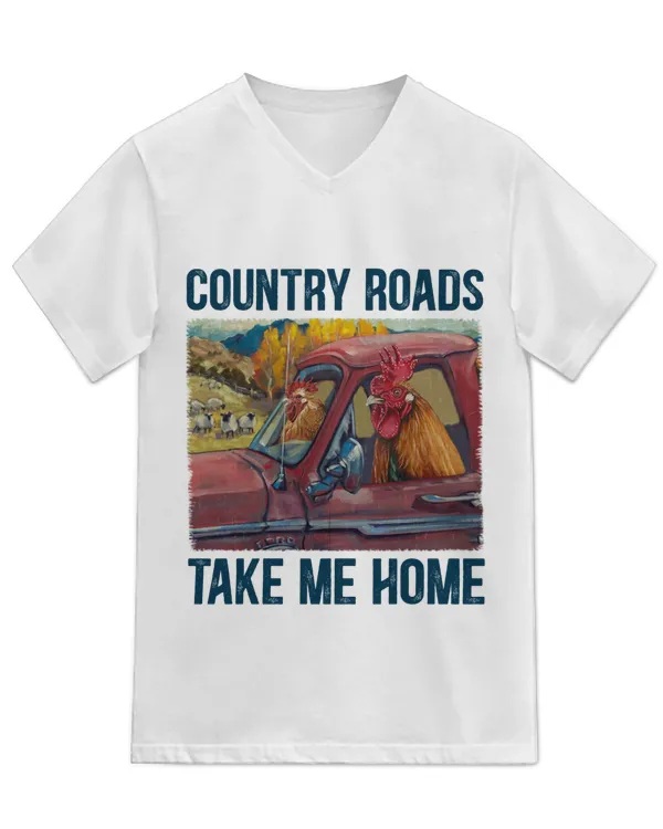 Unisex Jersey SS V-Neck T-Shirt