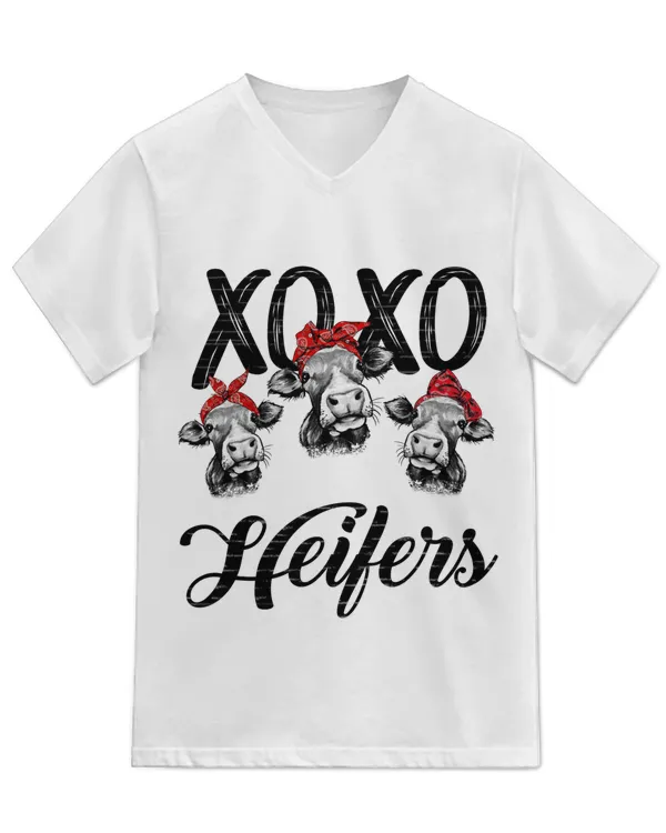 Unisex Jersey SS V-Neck T-Shirt