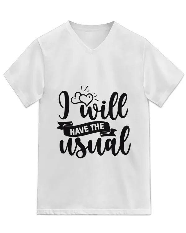 Unisex Jersey SS V-Neck T-Shirt