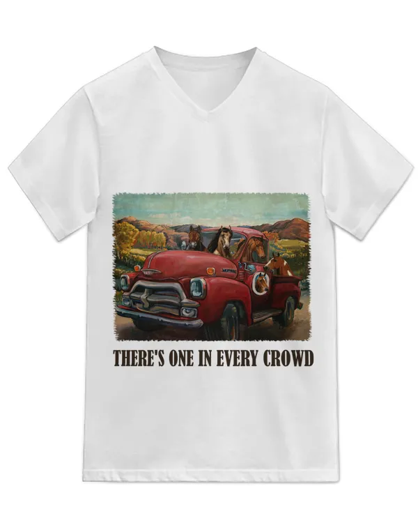 Unisex Jersey SS V-Neck T-Shirt