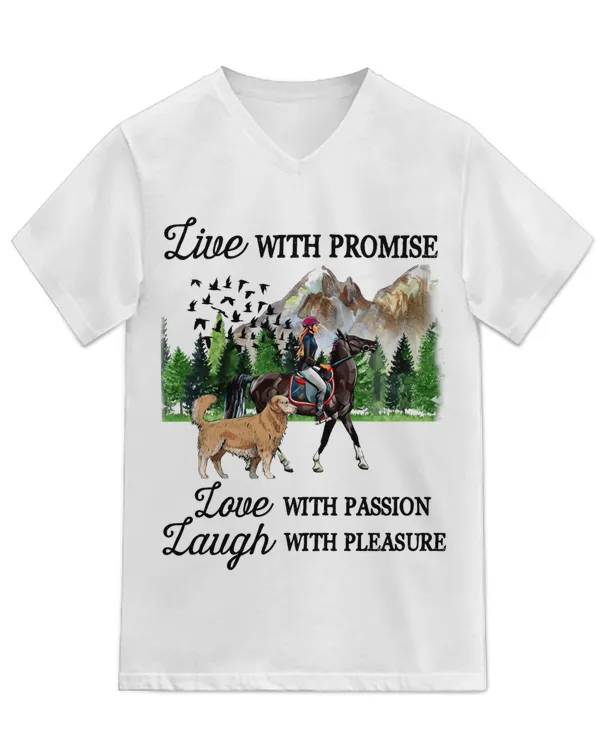 Unisex Jersey SS V-Neck T-Shirt