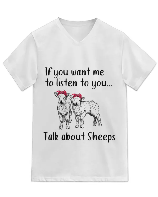 Unisex Jersey SS V-Neck T-Shirt