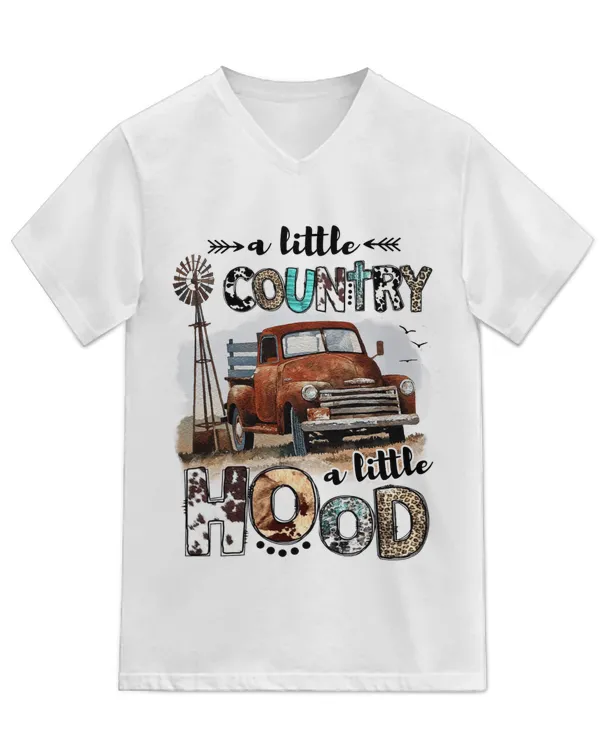 Unisex Jersey SS V-Neck T-Shirt