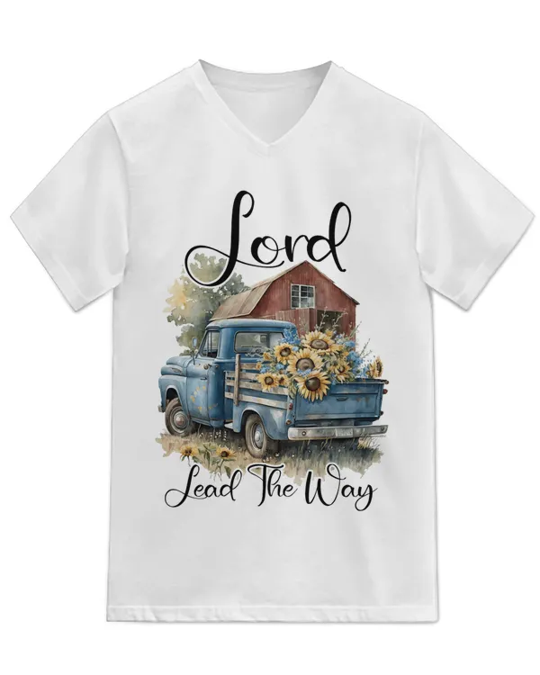 Unisex Jersey SS V-Neck T-Shirt